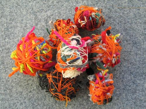 Felted Wool Balls