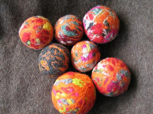 Felted Wool Balls