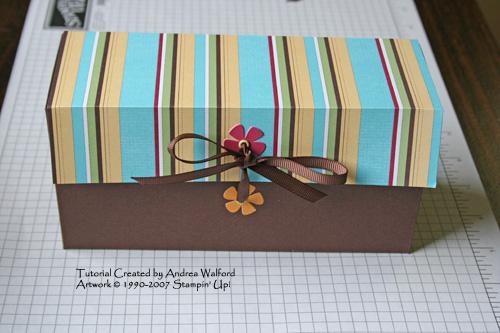 Simply Scrappin' Kit Card Box Tutorial