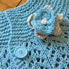 Finished EZ Baby Sweater