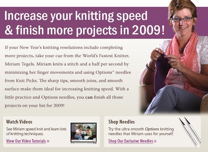 Increase Your Knitting Speed